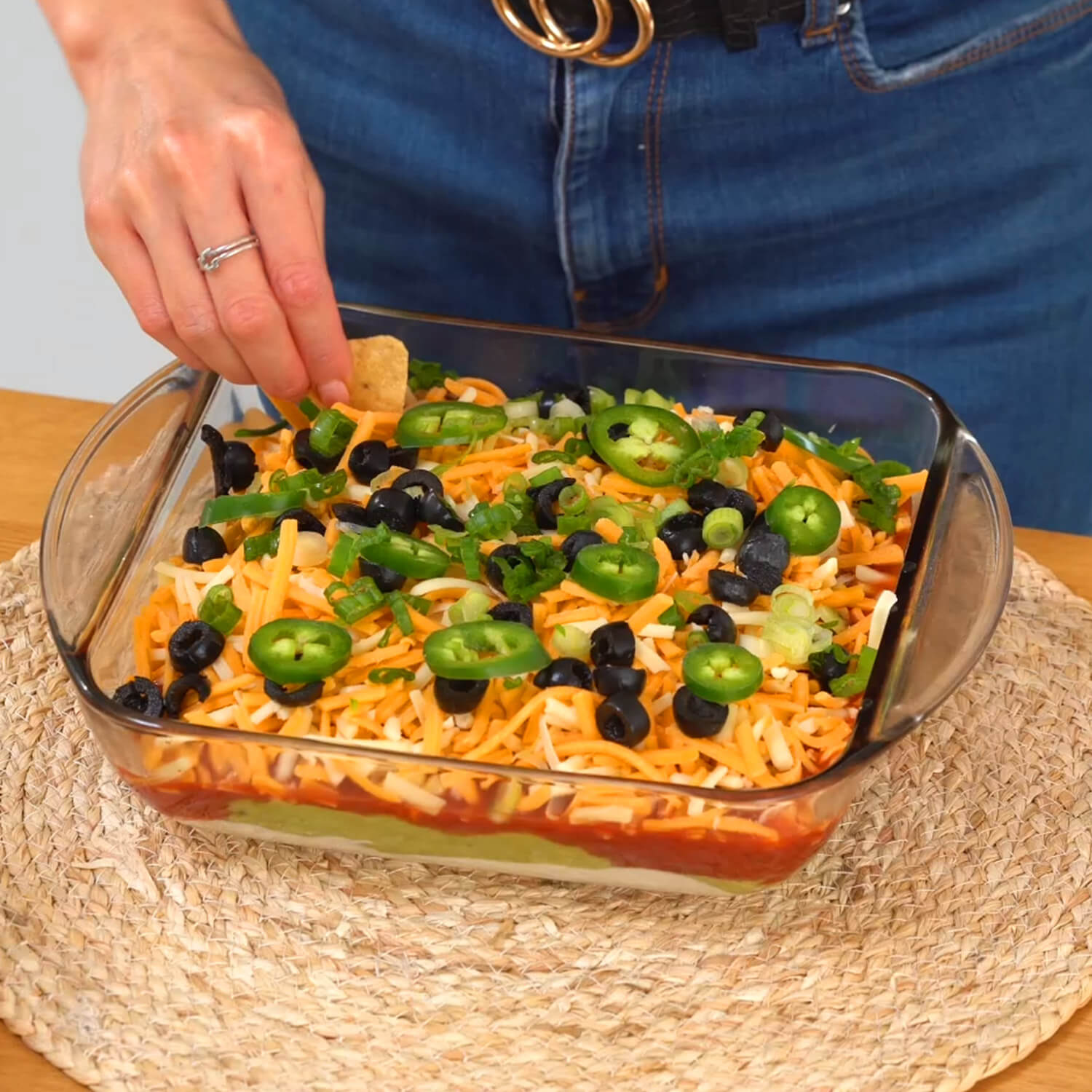 Layered Nacho Dip