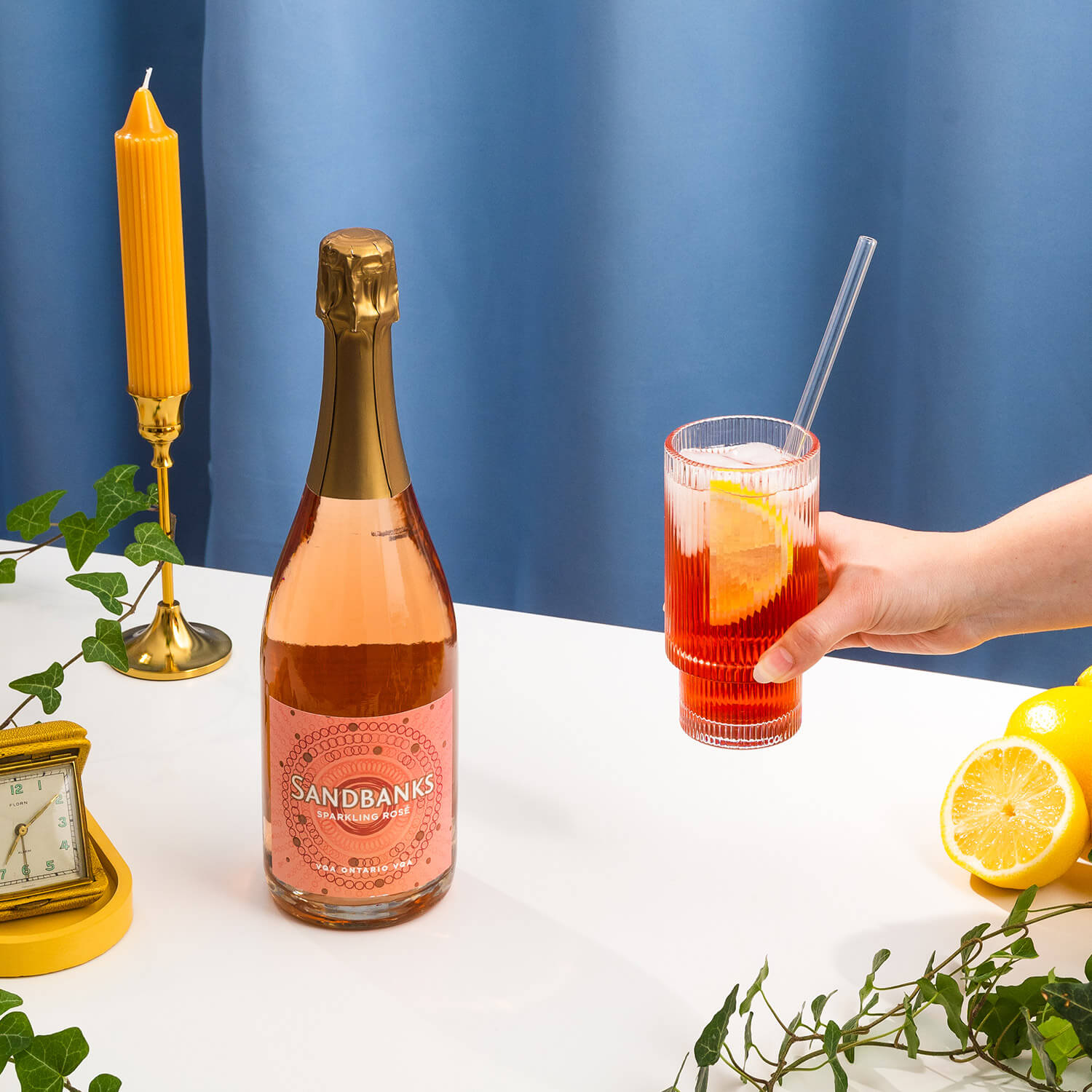 Sandbanks Rosé Campari Spritz